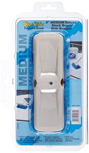 Star Brite 040162 Premium Medium Wash 8 Inch Brush Head W/Bumper thumb #1