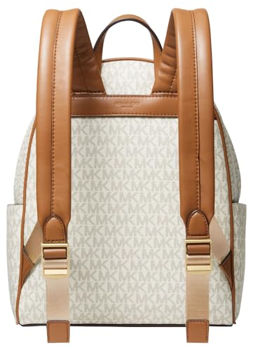 Michael Kors Women's Bex Medium Backpack, Vanilla/Acorn3