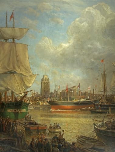 Pintura sobre lienzo Il Great Western de Arthur Wilde Parsons para decorar salones elegantes