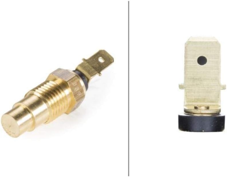 HELLA 6PT 009 107-221 Sensor, temperatura del refrigerante - 12V - 1polos - atornillado