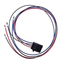 Tail Light Plug Wire Harness Pigtail Left Or Right Side 4733242 Compatible with Saab 9-3 4 Door Sedan 2003-2011