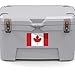 2-Pack Canada Flag Decal Stickers | Official Flag of Canada Stickers | 5-Inches by 3-Inches | Premium Quality Vinyl | PD400