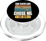 Photo Gallery the flute life chose me established 1979 - flauto per compleanno popsockets popgrip per magsafe Photo Gallery the flute life chose me established 1979 - flauto per compleanno popsockets popgrip per magsafe