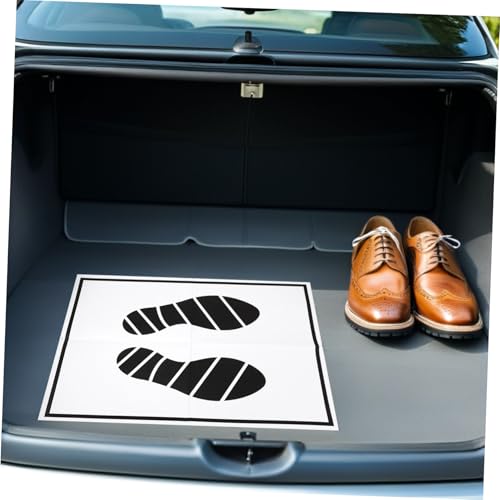 Alfombrillas de papel para coche con protección higiénica y fácil plegado 4