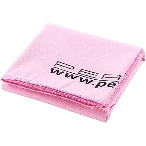 PEARL Duschtuch: Extra saugfähiges Mikrofaser-Badetuch Cover