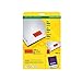 Produktbild AVERY Zweckform MiniEtiketten, 45, 7 x 21, 2 mm, rot
