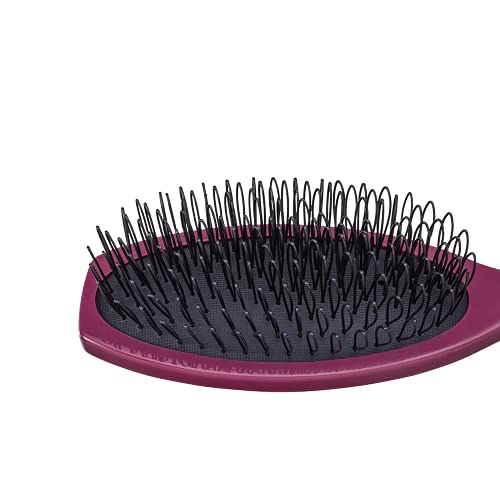 Escova Oval Almofadada para Mega Hair, 7704T, Marco Boni, Cores Sortidas, 1 Unidade