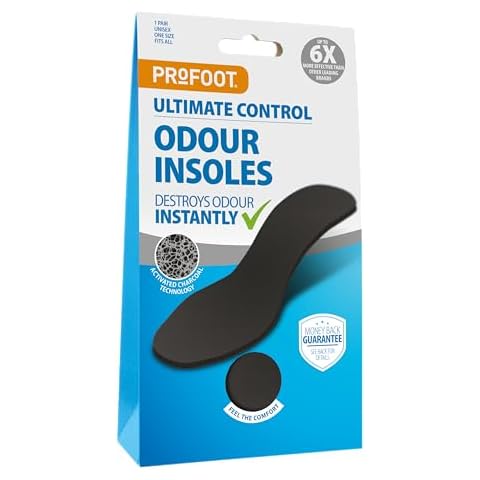 Profoot Ultimate Control Odour Insoles for Freshness Cover