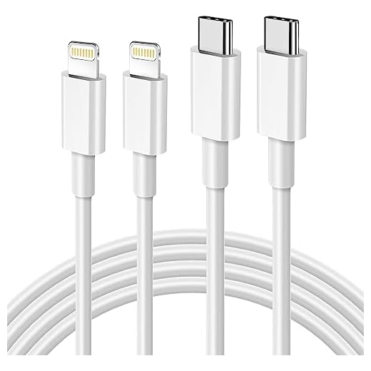 USB C to Lightning Cable 3FT 2Pack [Apple MFi Certified], Power Delivery iPhone Cables Type C iPhone Charger Cord Fast Charging Compatible iPhone 14 13 12 11 Pro Max X XS XR 8 7 6s Plus SE