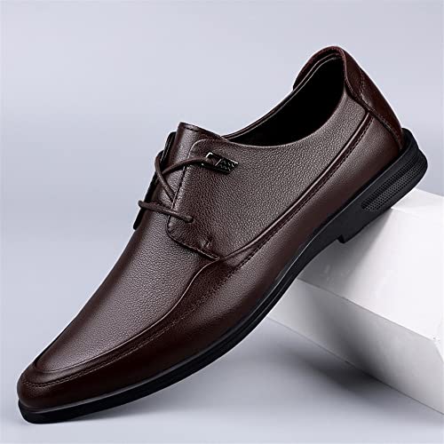 Men's Loafers Venetian Loafers Round Toe Simple Leather Lightweight Comfortable Anti-Slip Outdoor Slip-ons2