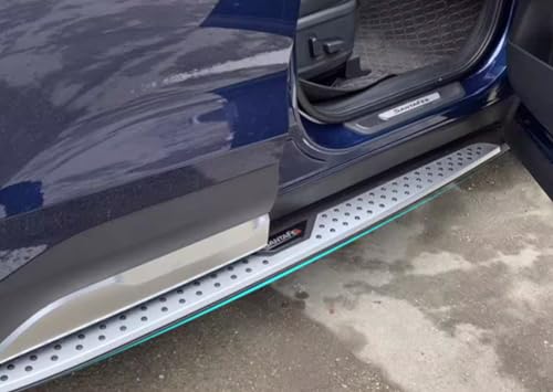 Estribos laterales para Santa Fe 2019-2023 aluminio negro miniatura 4