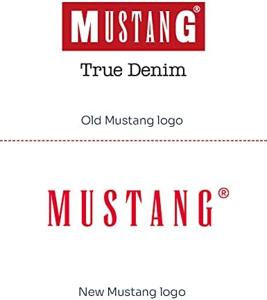 Mustang Men's 2-Pack V-Neck T-Shirt, 4142, S (Pack of 2)