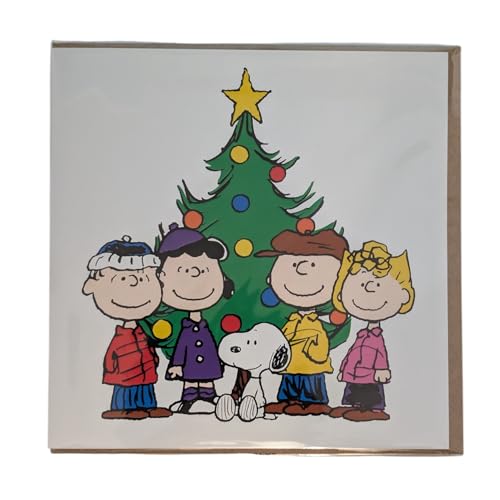 Hypa Peanuts Snoopy Christmas Friends Tree Square