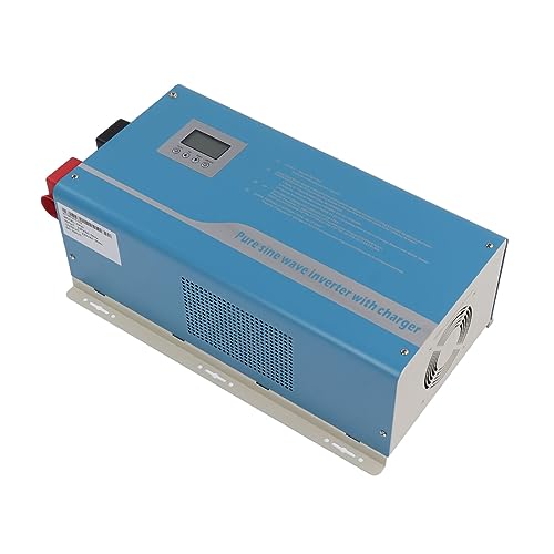 Plyisty Pure Sine Inverter Charger, 2000W Pure Sine Wave Inverter Alta Precisión para la Escuela (48V)