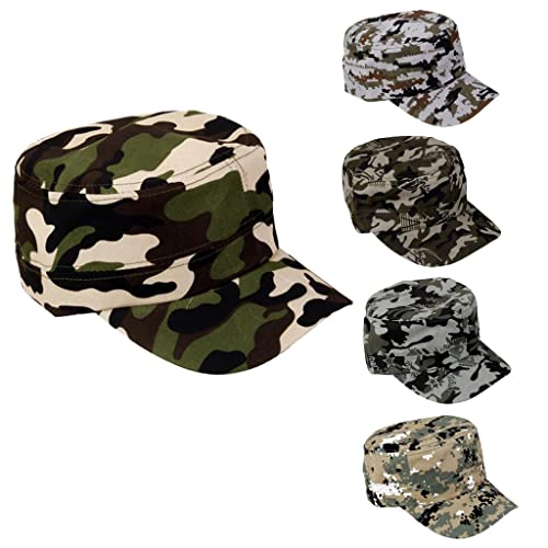 Camuflagem de Chapéu de Beisebol com Viseira de Golfe, 04