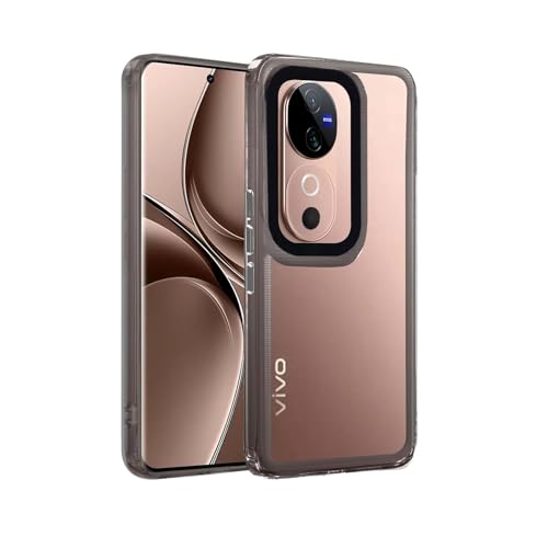 Image of A rtistque Ultra Stylish Back Cover Case for Vivo V40 5G / V40 Pro 5G / T3 Ultra 5G | Premium Shockproof TPU | Protective Design | Vivo V40 5G / V40 Pro 5G / T3 Ultra 5G Cover - Black