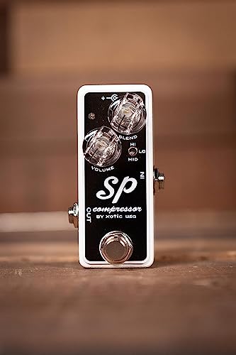 Xotic SP Compressor effet compression analogique true bypass pedalboard