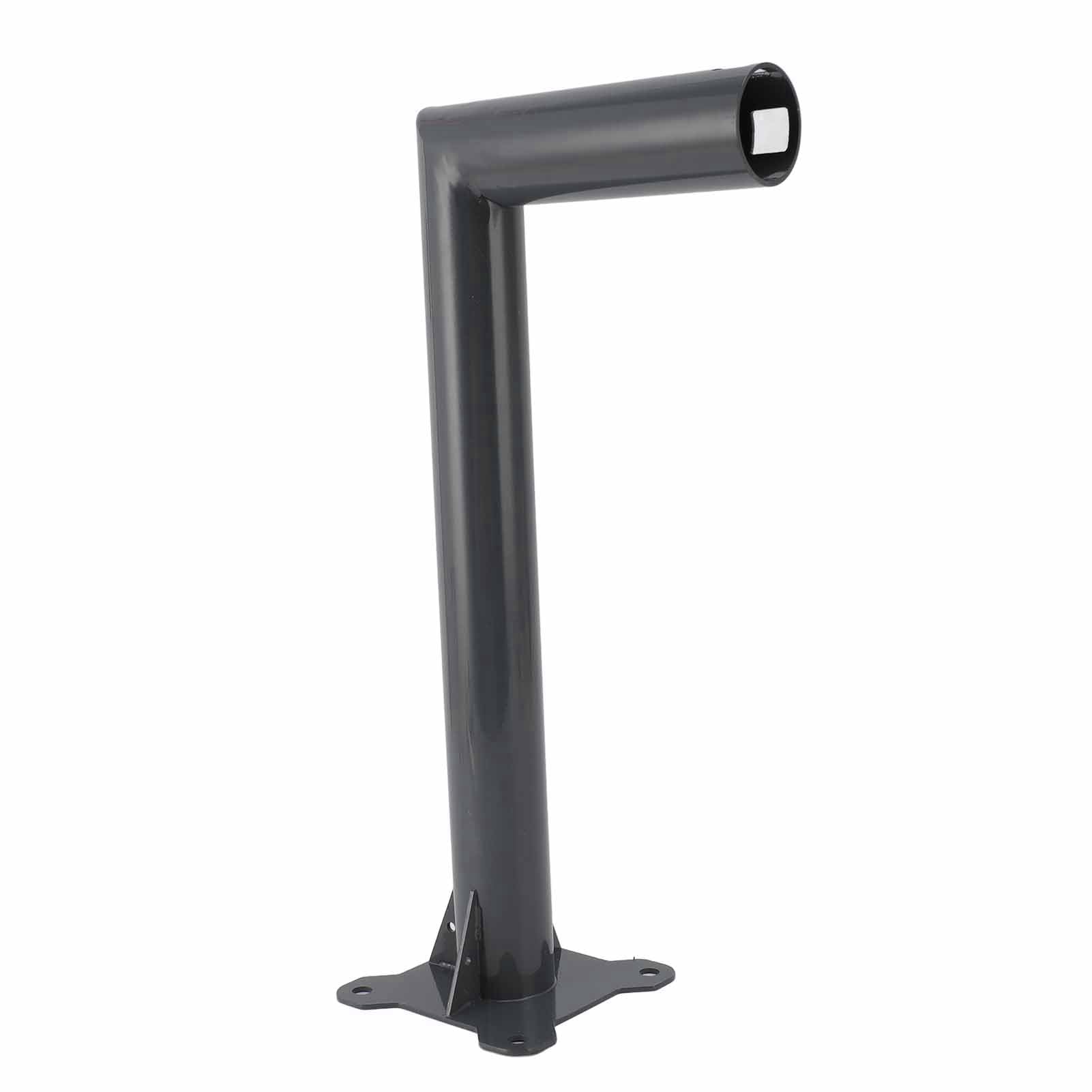 Wytrzymały zestaw montażowy satelitarny ze stopu aluminium, uchwyt do anteny satelitarnej do ściany dachowej (długi 62 x 2 cm)