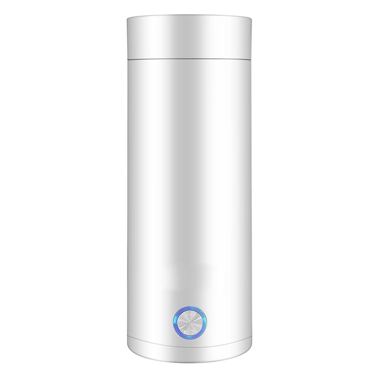 Homnova White Mini Electric Kettle, 400Ml Portable Kettle, Electric Heated Travel Kettle, Small Portable Electric Water Cup, 3 Minutes Fast Boiling With Detachable Power Cord,