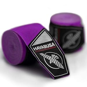 Hayabusa-Boxing-Hand-Wraps-Perfect-Stretch-40-for-Men-Women Hayabusa Boxing Hand Wraps Perfect Stretch 4.0 for Men & Women - Purple, 180 inches