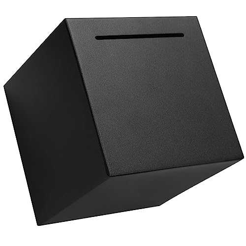 Jedids Alcancía para Adultos, Hucha para Adultos de Acero Lnoxidable, Hucha Segura Hecha de Acero Inoxidable, Banco de Dinero de Metal Irrompible, Una Hucha...