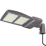 BBESTLED 320W LED Parking Lot Light Commercial Slip Fitter Mount - UL DLC Listed 44800LM IP65 5000K