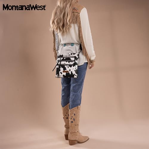 Image of Montana West Crossbody Bags for Women Multi Pocket Cross Body Bag Purses with Guitar Strap