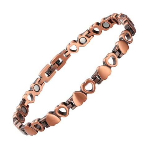 EnerMagiX Women's Copper Magnetic Anklet Cover