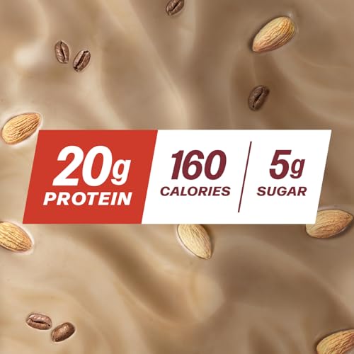 Image of Premier Protein Non-Dairy Plant Based Almondmilk Protein Shake, Coffee with Caffeine for Energy - 20g Protein, 5g Sugar, 11 fl oz, 12 Pack