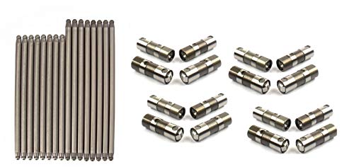 8 Intake Push Rods, 8 Exhaust Push rods & 16 Roller Lifters