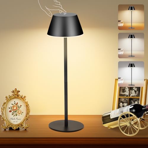 Rechargeable LED Table Lamp with Adjustable Brightness