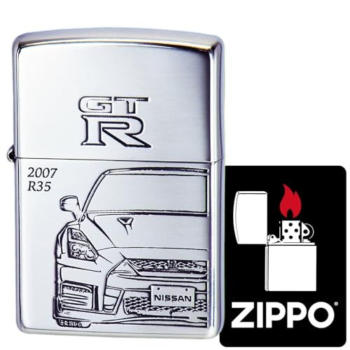 �W�b�|�[(Zippo) �I�C�����C�^�[ �t�����g �����X�e�b�J�[�t�� �V���A���i���o�[���� ���� �V���o�[ GT-R �� ���Y NISSAN R35