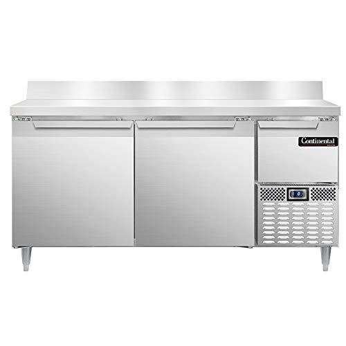 Continental Refrigerator DLFA68-SS-BS Designer Line Freezer Base Worktop Unit, 68