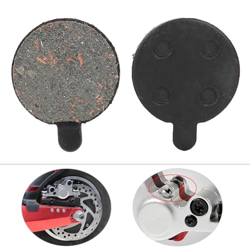 ZAWELIYO 4 works Copper Semi Metal Brake Disc Rotor Pad, Scooter Brake Pad Replacement Parts - Image 2