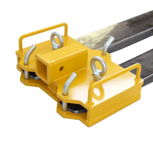 MAXXHAUL 50842 Forklift Hitch Attachment - Heavy Duty for Warehouse Workers - Pallet Moving
| MAXXHAUL 50842 Forklift Hitch Attachment - 2" Hitch Receiver for Forklift - Efficient & Durable
| MAXXHAUL 50842 Forklift Hitch Attachment - Space-Saving D