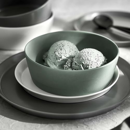 Foto von SPRINGLANE Geschirrset 16-tlg. Sweet Scandi, Mintfarbiges Geschirrservice für 4 Personen aus New Bone Keramik, skandinavisches Design, matt