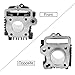 FLYPIG New Performance Big Bore 39mm Cylinder Rebuild Assembly Kit Cylinder Top End Repair Set Fit for Honda 50CC Z50 Z50R XR50 CRF50 Dirt Bike Go Kart