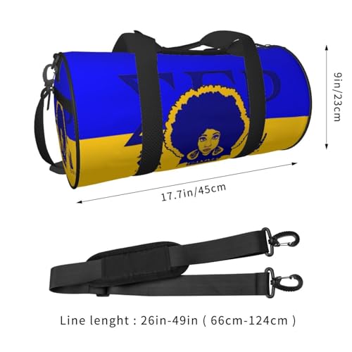 Sorority Gifts For Woman Duffel Bags Lightweight Overnight Bags Sports Tote Bag For Travel Weekender Workout Gym Equipment Bag Organizer(Blue6)3
