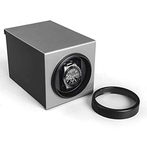Remontoir montre silencieux 2 Power avec boîtier de luxe en aluminium pour 1 montre
