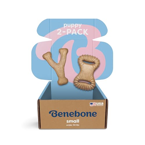 Benebone Puppy 2-Pack Dental Chew/Wishbone Chicken Small