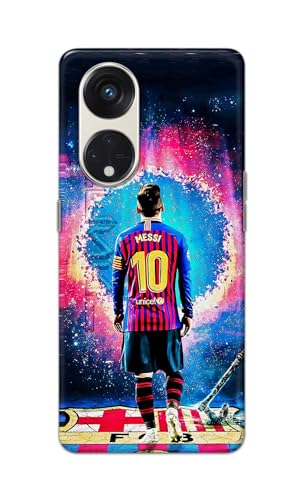 Image of Printed Hard Back Cover for Oppo Reno8 T 5G | Reno 8T 5G Back Cover (Famous Football Player -J1) -190724(EA)