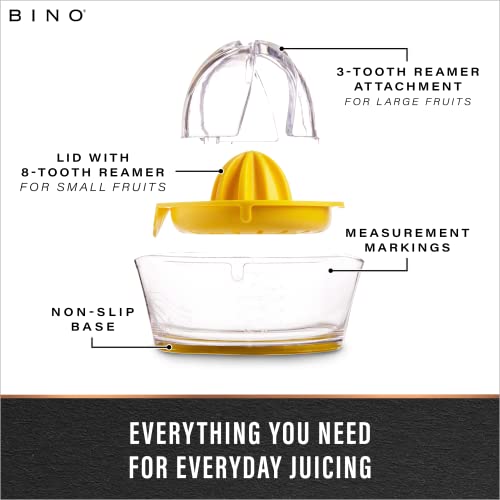 BINO Citrus Juicer | Lemon Squeezer | Hand Press Manual Juicer for Squeezing Fruit | Juicing Limes & Oranges | Citrus Squeezer | Hand Juicer | Manual Hand Juicer | Citrus Juicing Tool | Kitchen Tool - Thumbnail 3