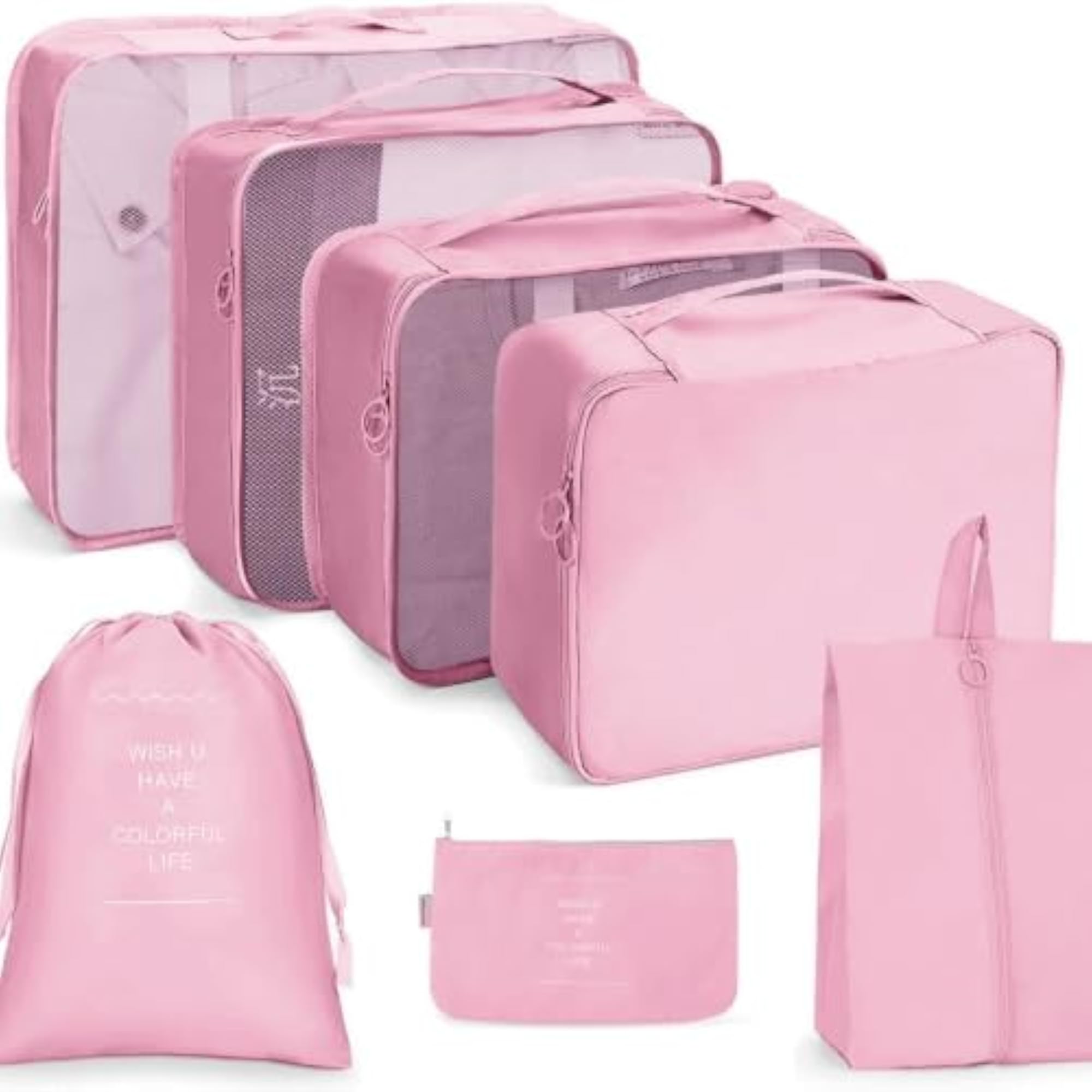 7-Piece Space-Saving Packing Cube Set
