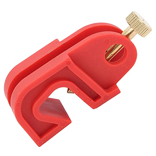 Bloqueio do disjuntor Kaufpart 0,4 pol. Ferramenta de alta temperatura de nylon com buraco de fechad