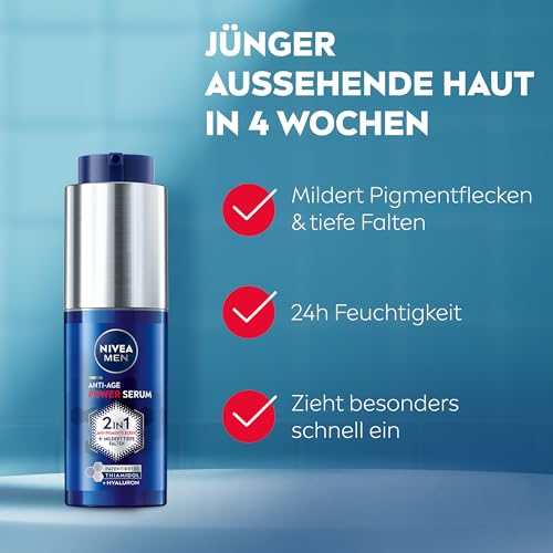 Nivea Men Anti-Age 2in1 Power Serum für Männer Gesichtspflege