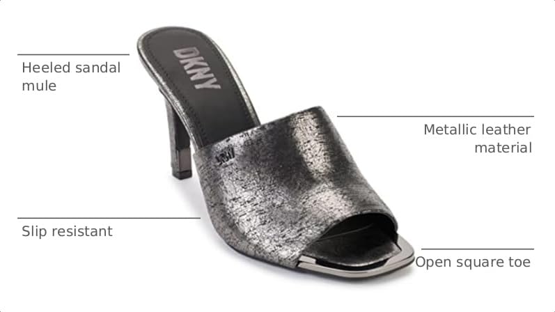 Image of DKNY Women's Bronx Open Toe Mule Heels