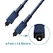 STEREN TOSLINK Digital Audio Cable - 6ft Length - Crystal Clear Sound and Advanced Optical Fiber Technology for Your Home Theater.