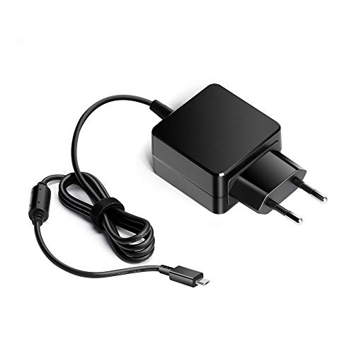 HKY 5V Micro USB Adaptador Cargador para Microsoft Windows Surface 3,HP Pavilion x2 10-k 10-k010nr,10-k020nr;PA-1150-22GO Chromebook 11-1101 11-2010nr 11.6",Asus Transformer Book T100 T100TA T101HA