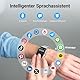 Smartwatch Herren Damen mit Telefonfunktion, 1,85 Fitnessuhr Smart Watch, 100+ Sportmodi Fitness Tracker mit Herzfrequenz/SpO2/Schlaf Monitor Schrittzähler, IP68 Wasserdicht Sportuhr für iOS Android