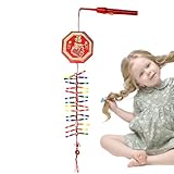 Chinese New Year Firecracker Prop - Electric Traditional Tassel Firecracker Decor with Sound | Handheld Spring Festival Ornament, Scare Evils Away
